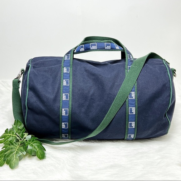Goldman Sachs 17" Duffle Banker Bag - Navy/Hunter Green